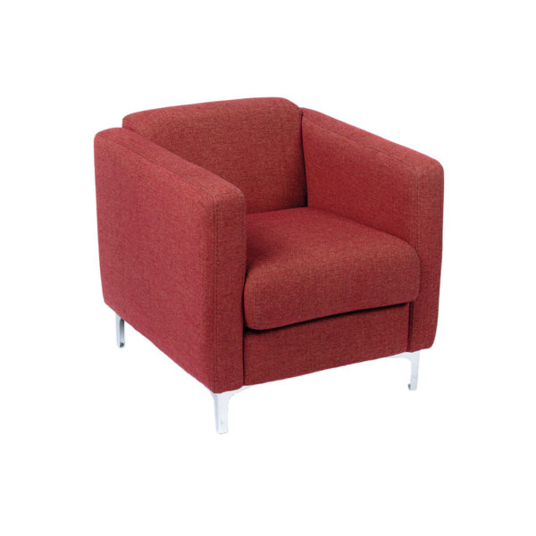 Smart Lounge Sessel - rot