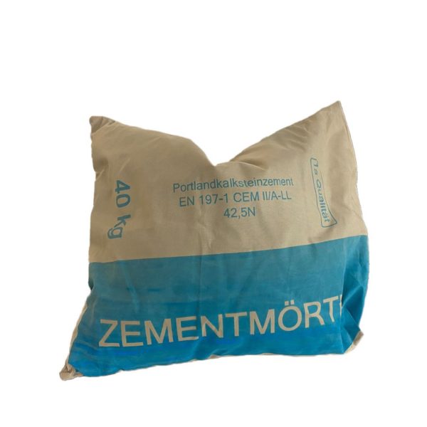 Kissen Zementsack-optik