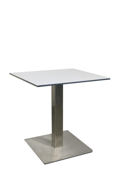 Sitztisch Edelstahl Outdoor 65 x 65cm